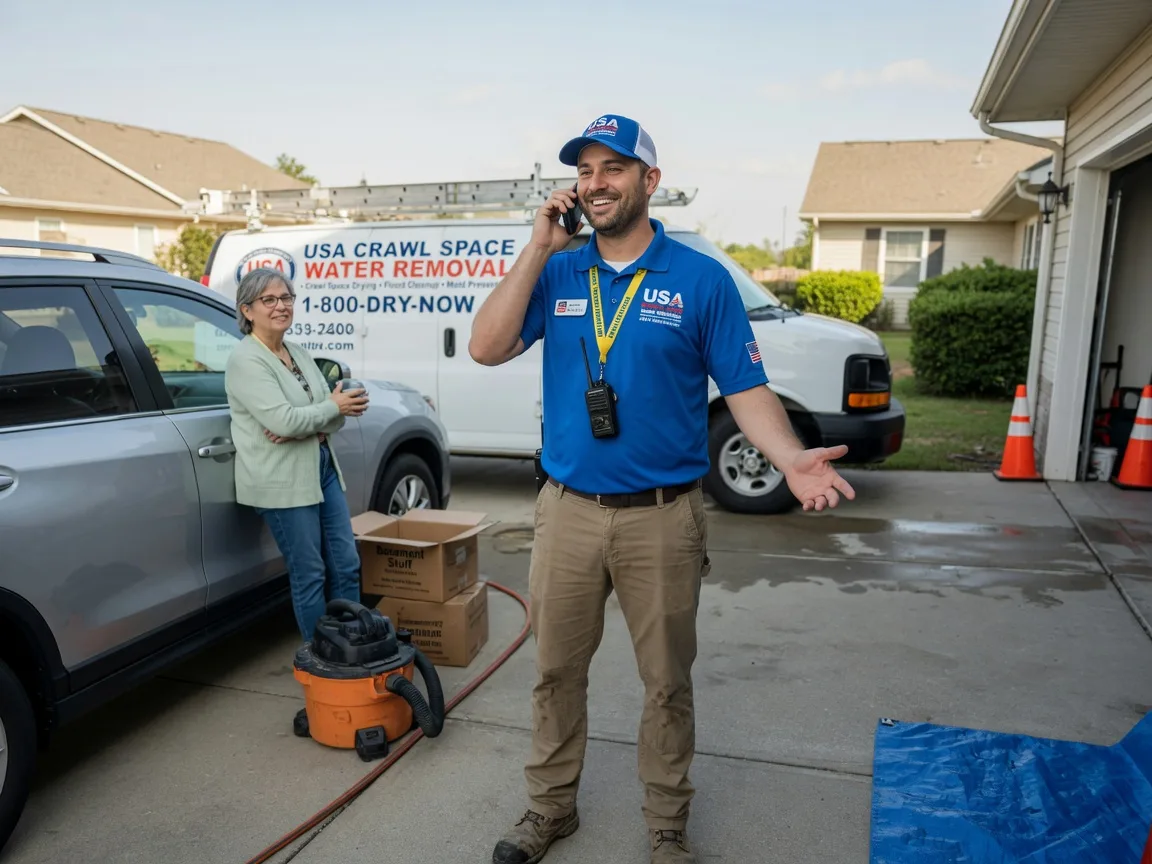 Crawl Space Water Removal Duson, LA FAQs